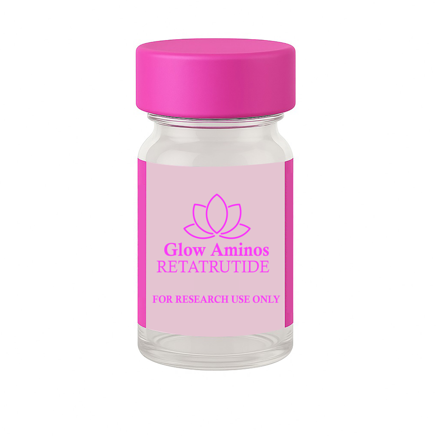 Retatrutide no strength Glow Aminos Retatrutide for research